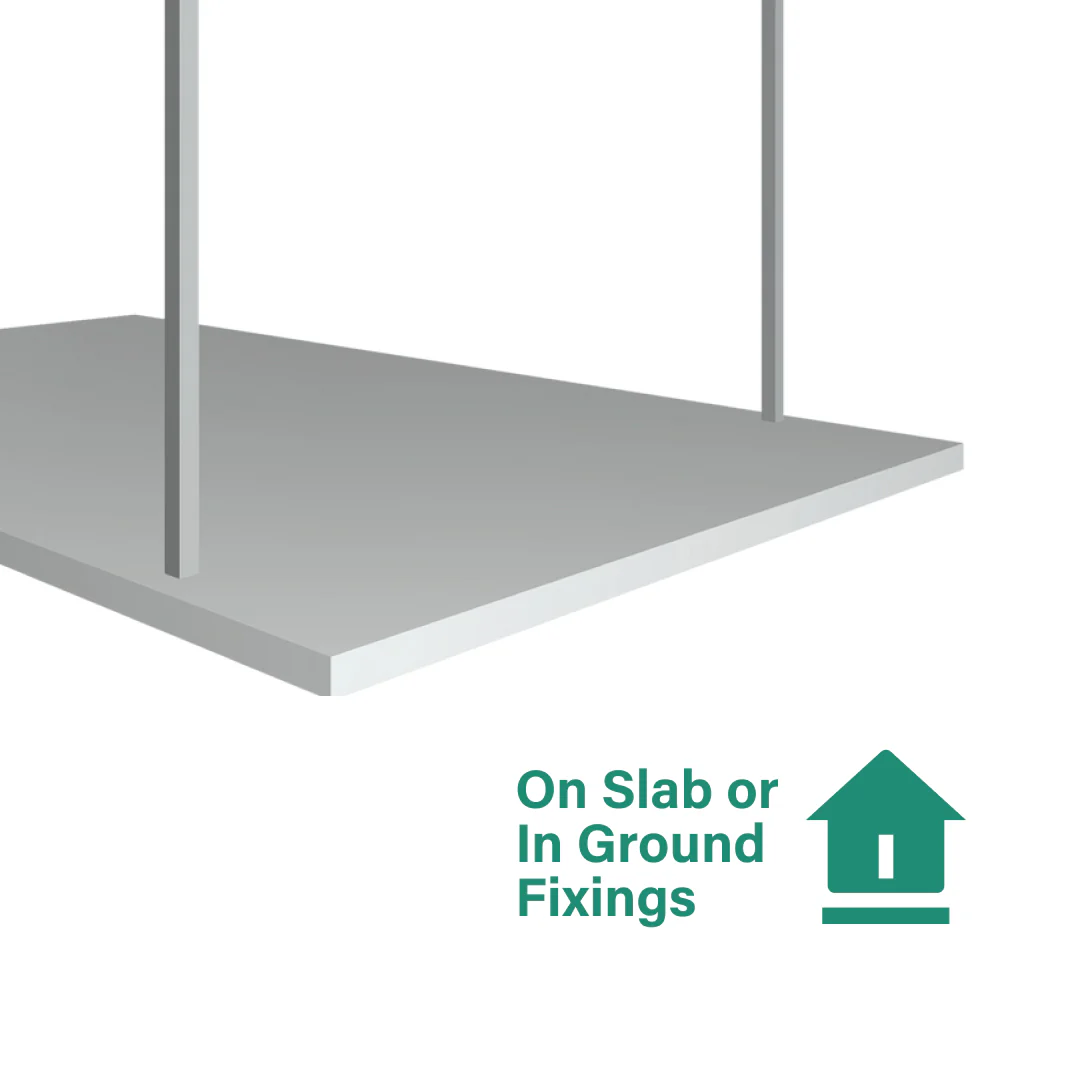 5.5m x 3.1m Carport - Zinc - Image 9